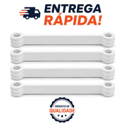 Kit 4 Tirantes Lavadora 7 A 12kg Brastemp Consul 11cm