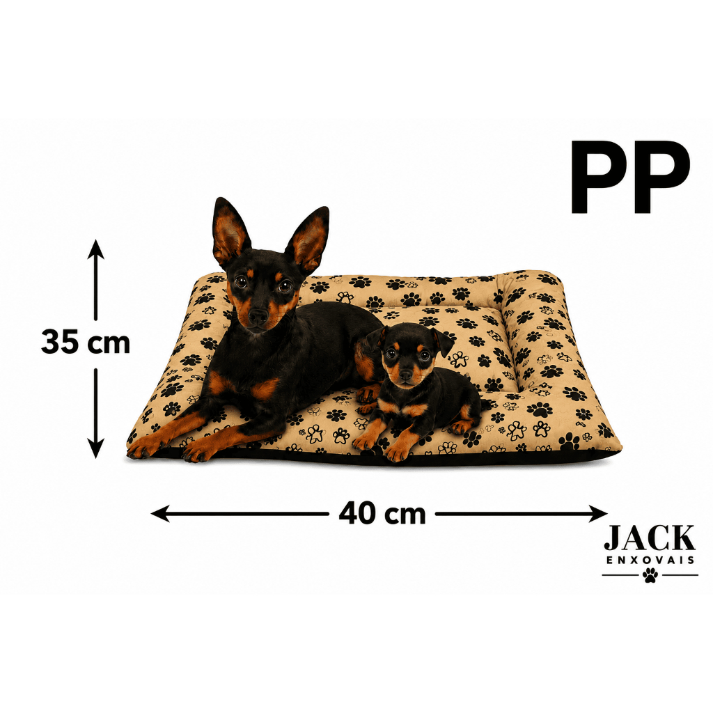 Cama Pet para cachorro e gato,com ziper,fundo térmico e impermeável,Caminha Colchonete