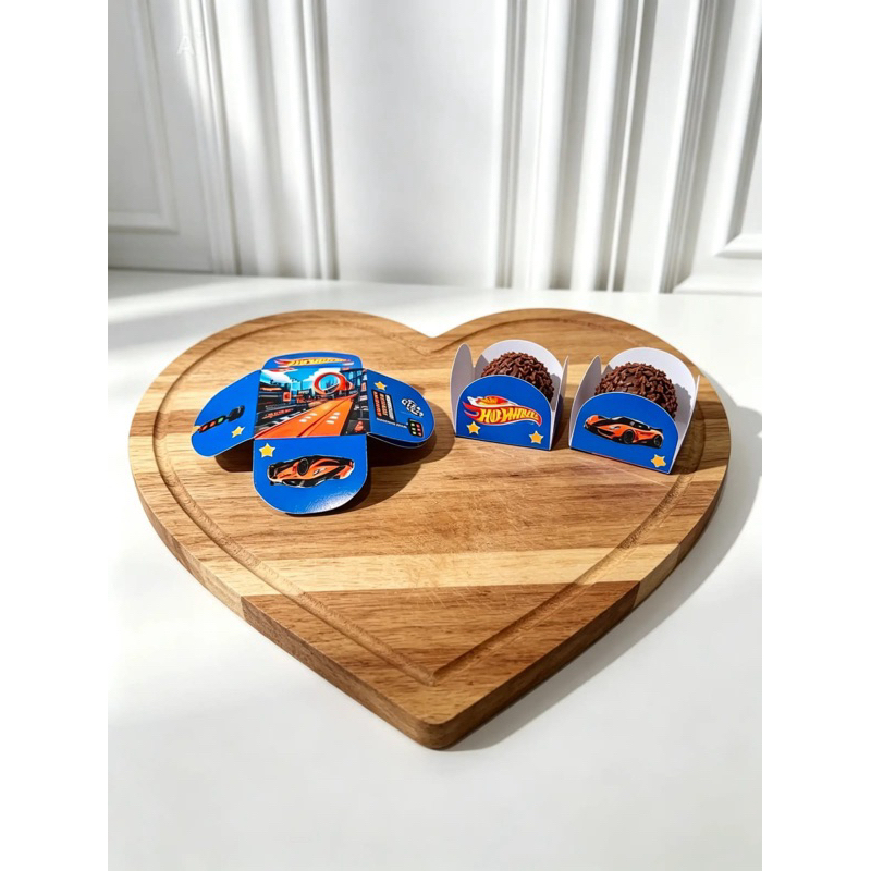 Forminha de Doces Hot Wheels Personalizada no Tema | Lembrancinha de Festa | Aniversário