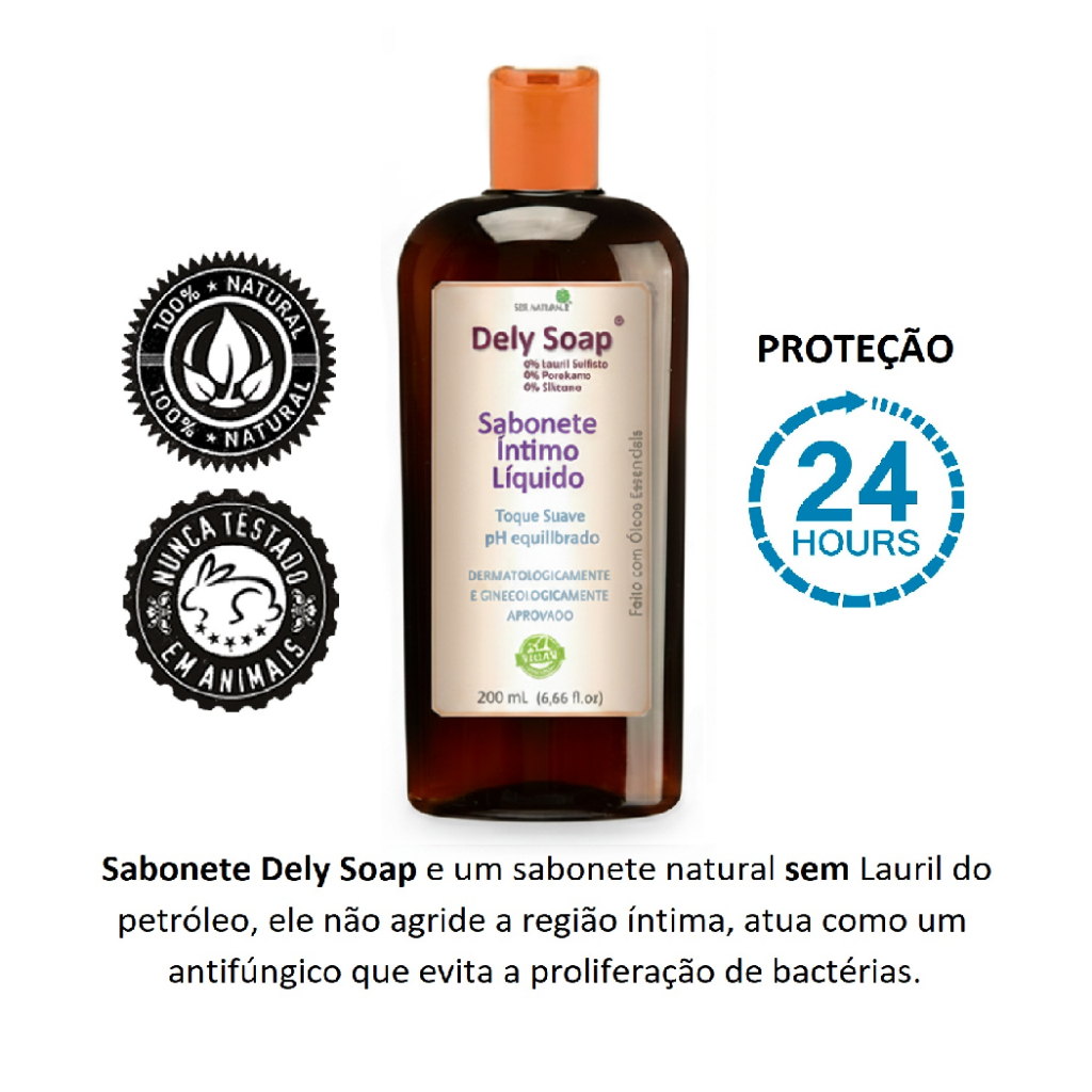 Vaginose bacteriana, sabonete Dely Soap 200 ml, o ÙNICO que RESOLVE