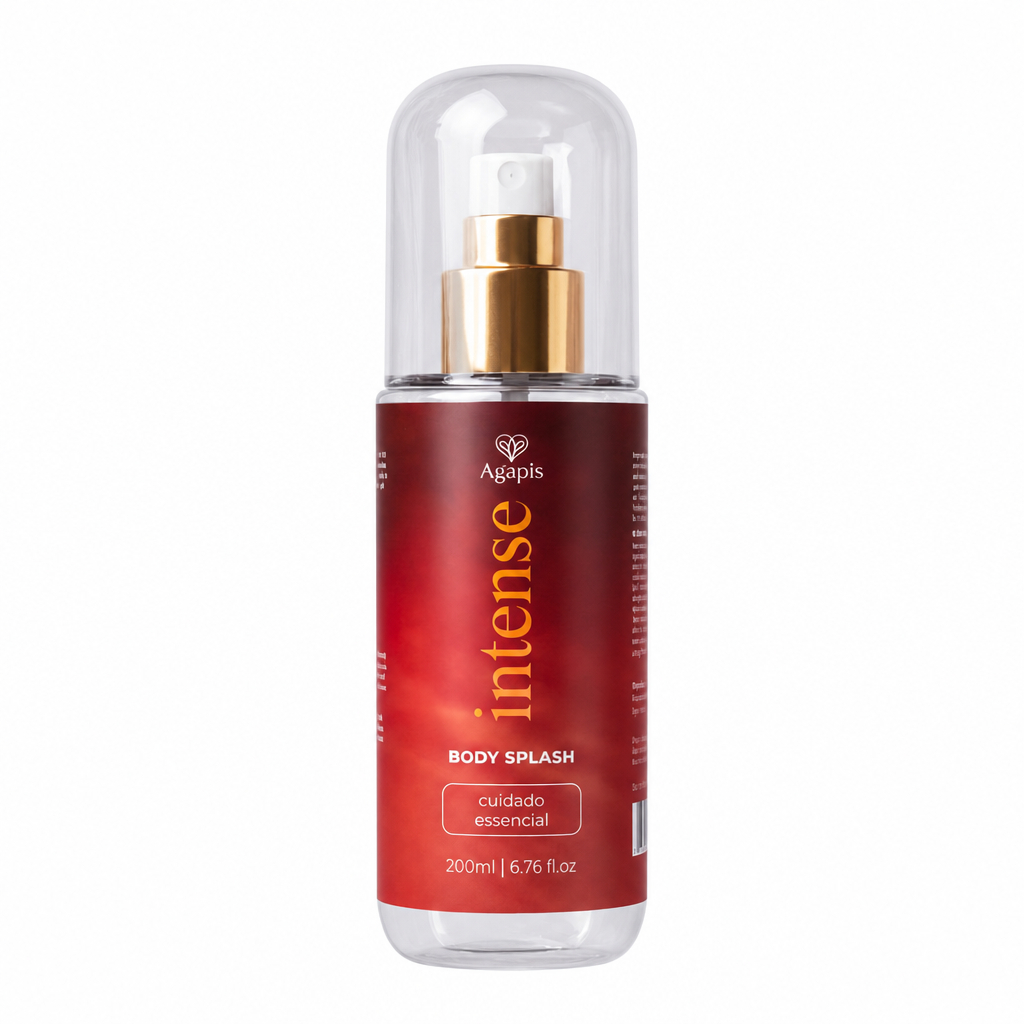 Perfume Feminino Body Splash Sexy Intense 200ml Desodorante Colônia Corporal Fragrância Sedutora