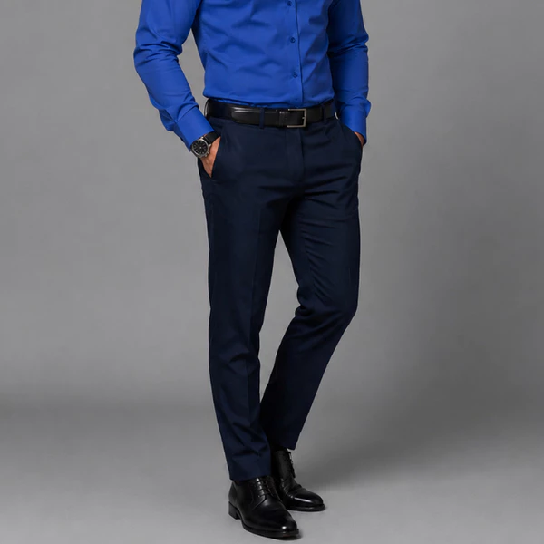 Calça Social Masculina Slim Italiano Alfaiataria - Elegante