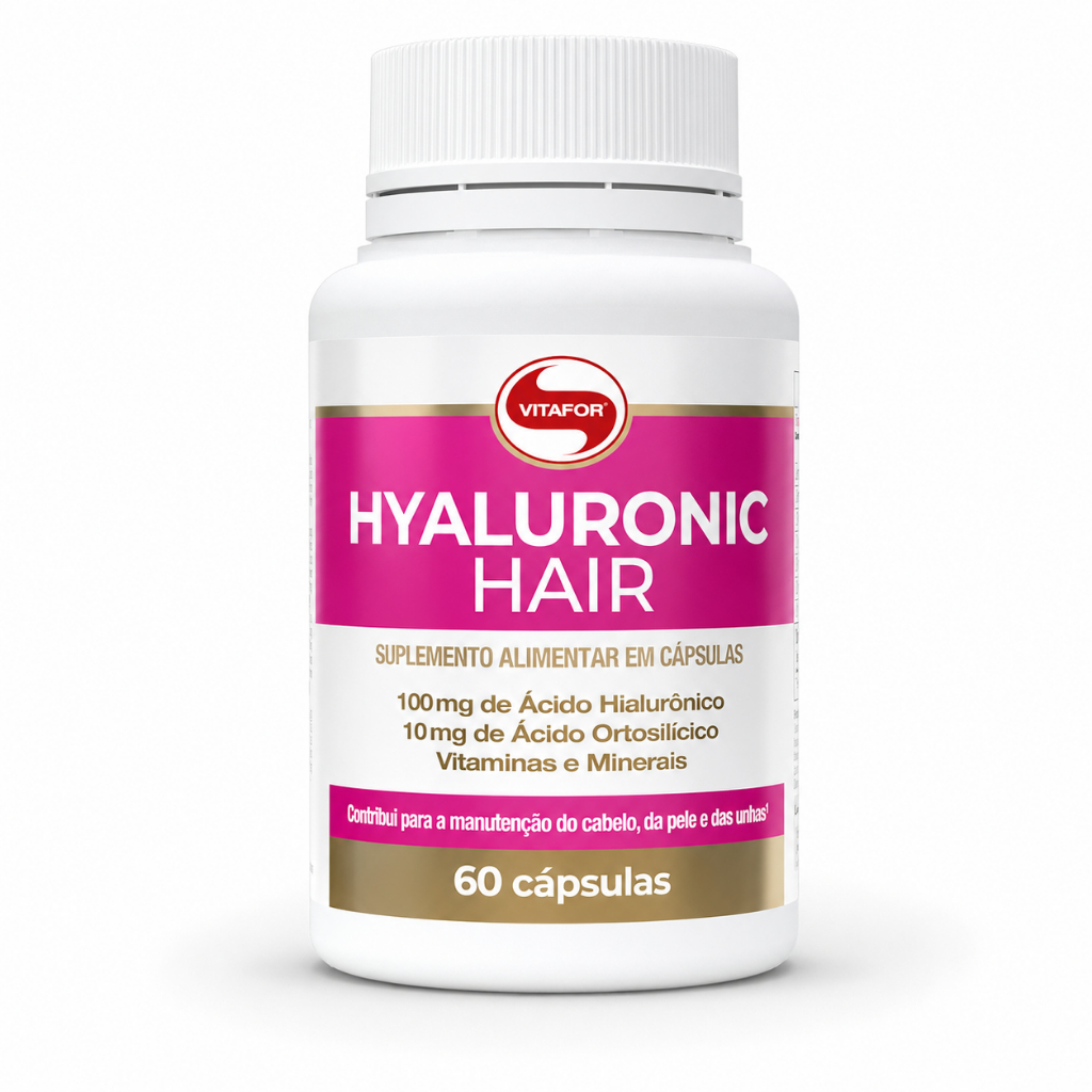 Hyaluronic Hair 60 Cápsulas Vitafor