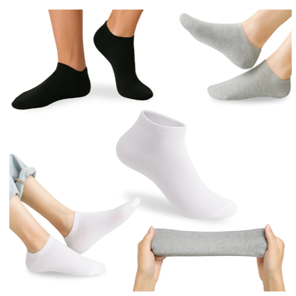 Meia Soquete Masculino Feminina Kit Cano Curto Soquete Meias Confortáveis Premium Macias Resistentes e de Alta Qualidade