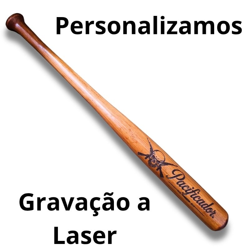 Taco de Baseball personalizado a laser