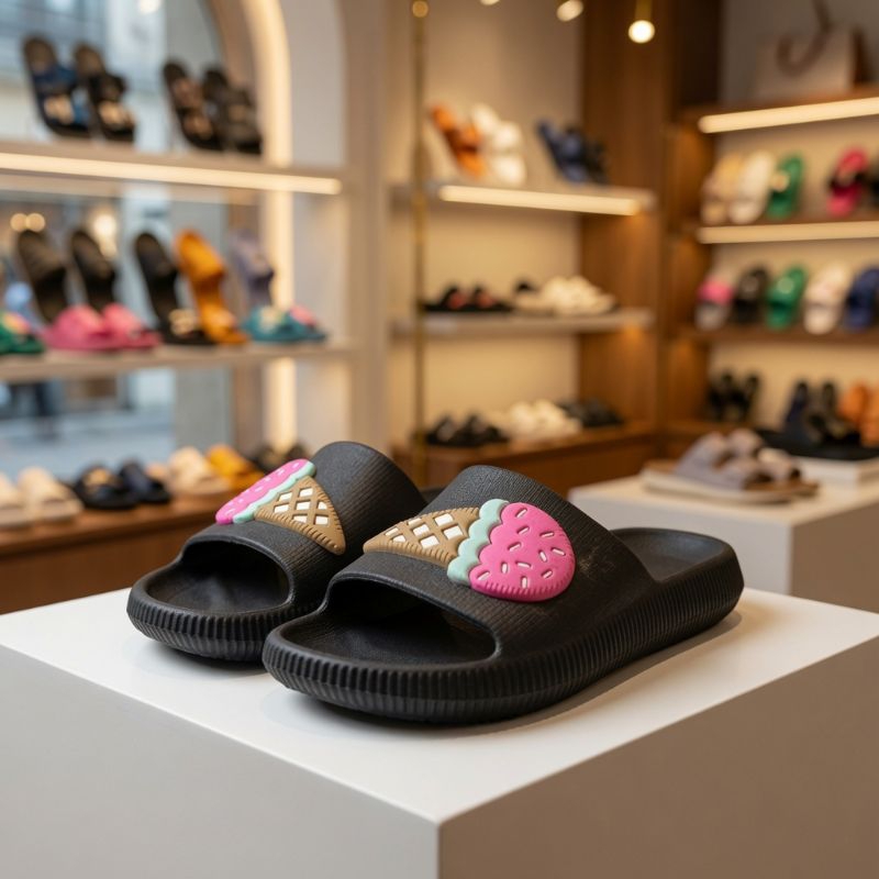 Chinelo Slide Unissex Nuvem Leve e Confortável Antiderrapante para Uso Diário
