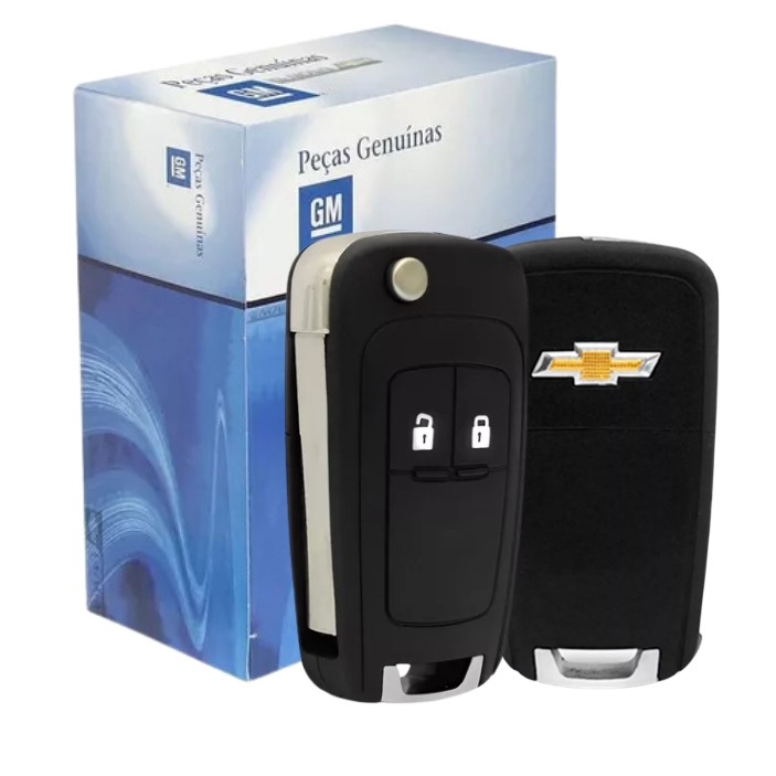 Capa Chave Canivete Chevrolet 2 botões S10 Lt  Ltz 2012/13/ 14/15/16/ 17/18