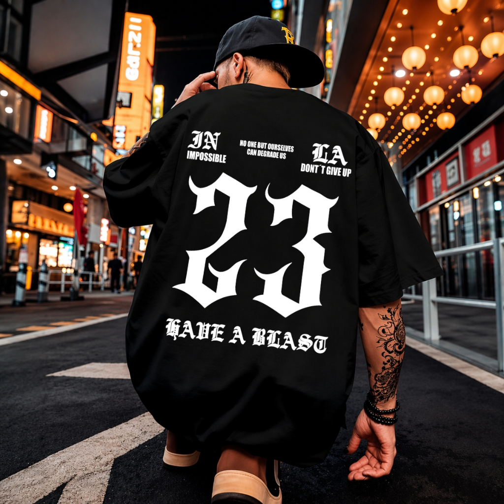 Camiseta Oversized Estampada Gringa Masculina Larga Algodão Premium Tendência