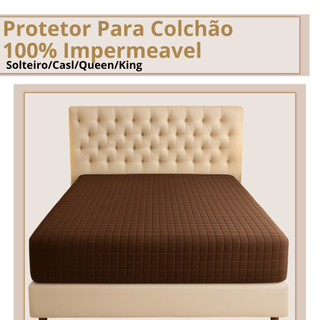 Protetor Para Colchão 100% Impermeavel com Elastico em Toda Volta