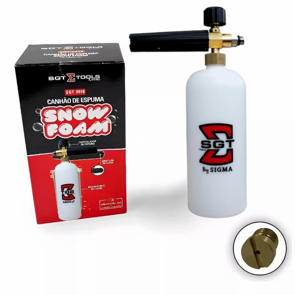 Canhão de Espuma Snow Foam 1L Ajustável SGT9918 Sigma