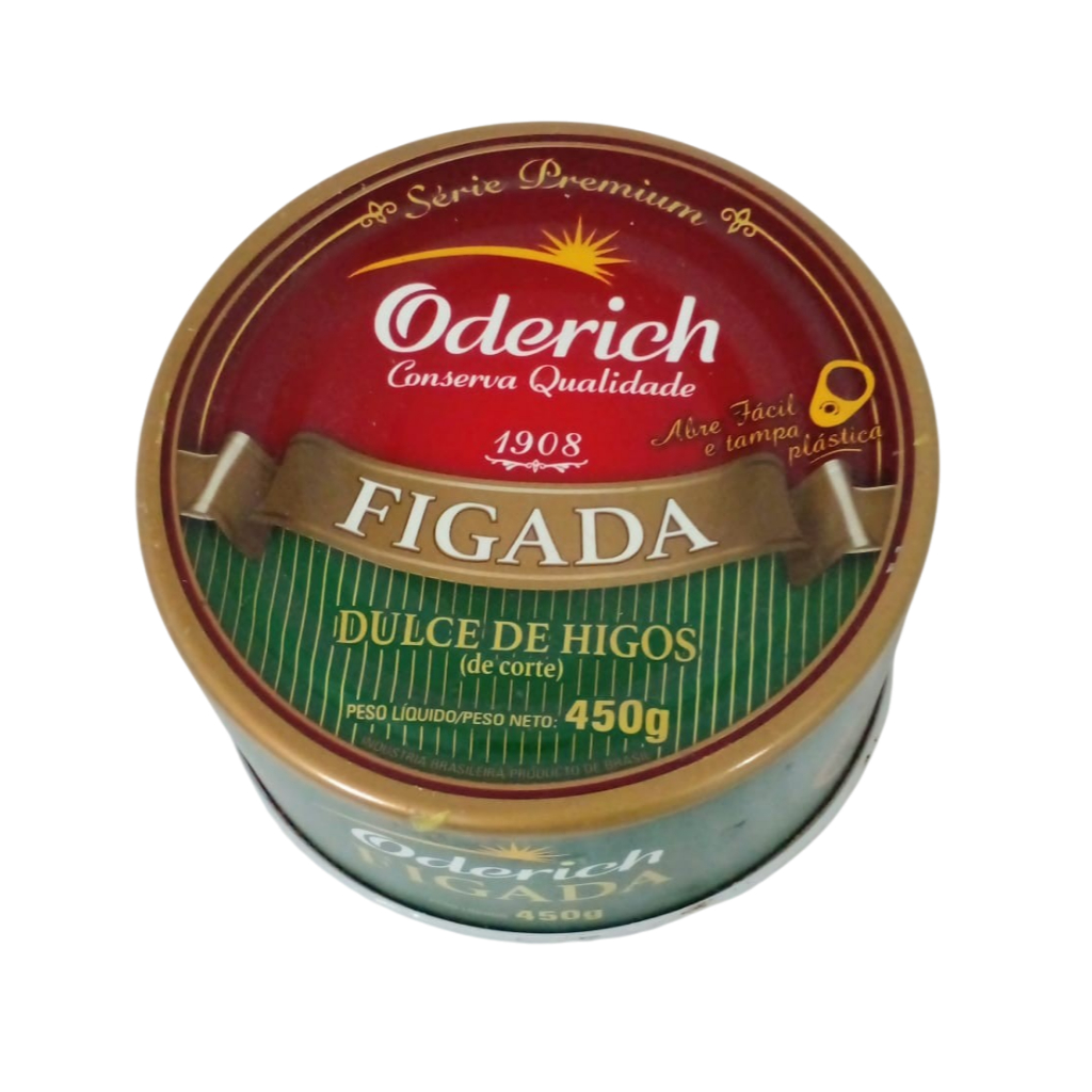 Lata Colecionável Oderich | Série Premium | Dulce de Higos | Figada | Embalagem Metal