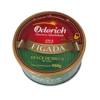 Lata Colecionável Oderich | Série Premium | Dulce de Higos | Figada | Embalagem Metal