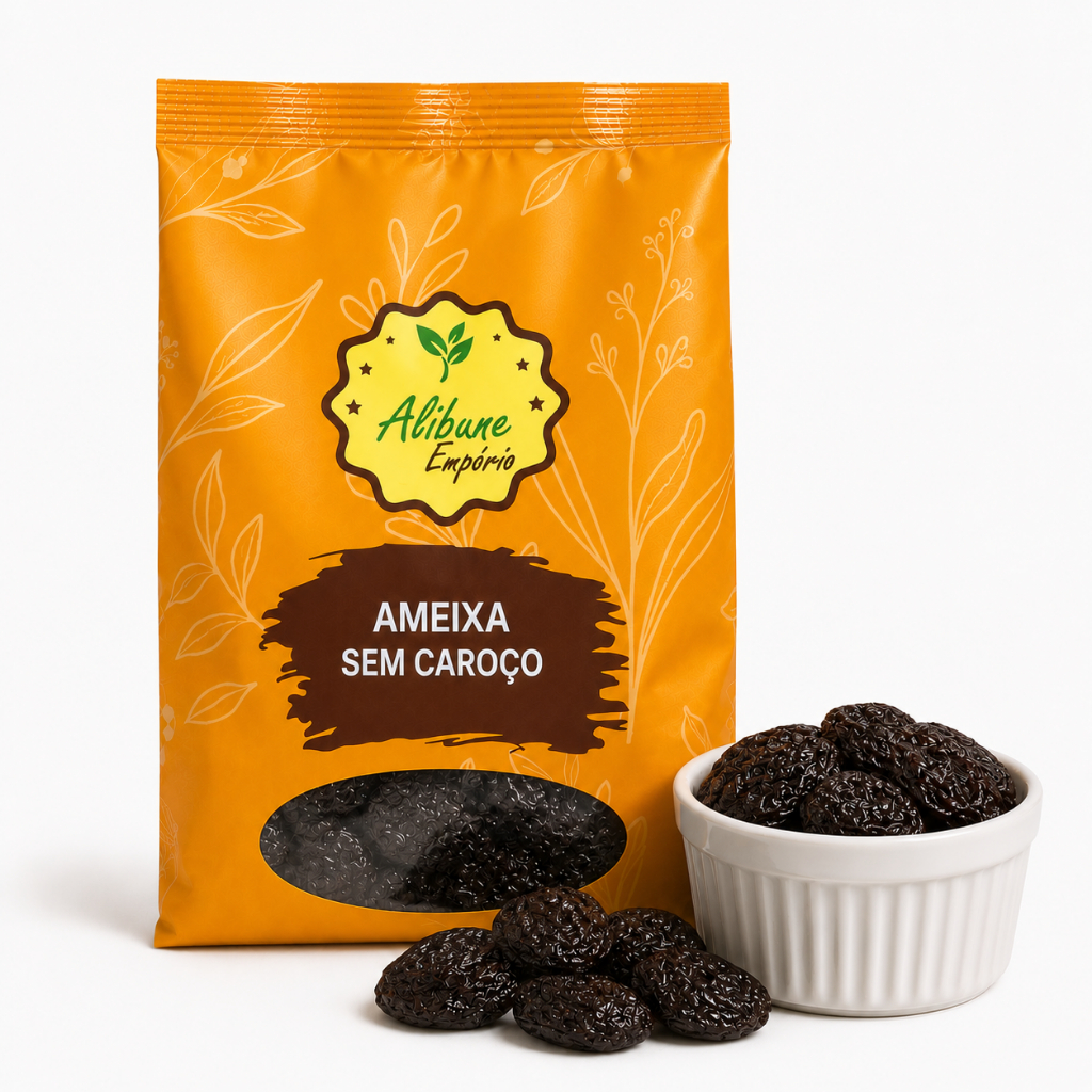 Ameixa sem Caroço 1 Kg - Empório Alibune