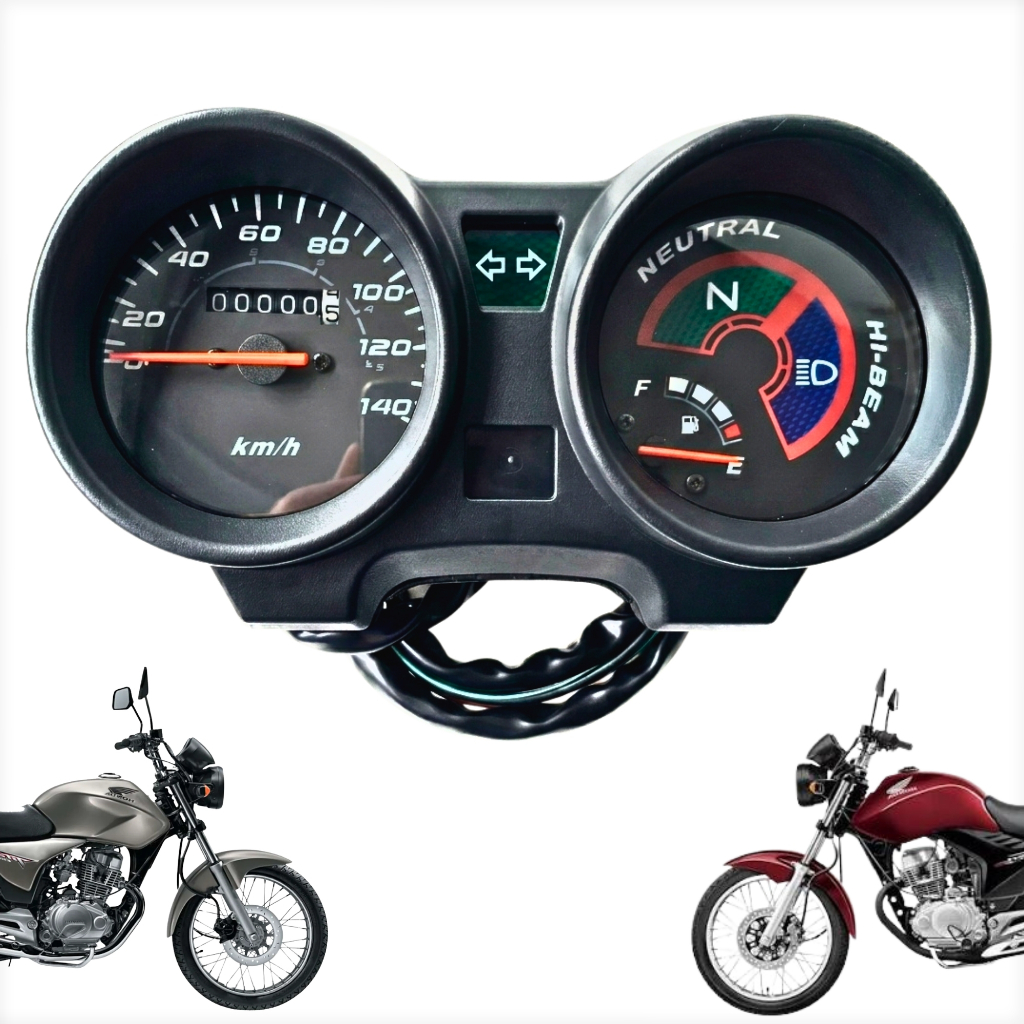 Painel Completo Honda Cg Titan 150 Ks Es Esd 2004 2005 2006 2007 2008 Mod Original Com Fiação