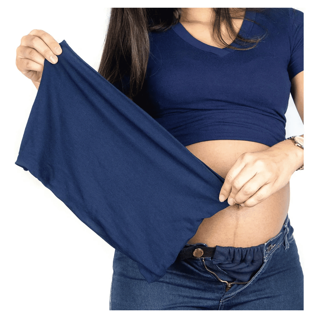 Kit Extensor + 3 Faixa Gravida Gestante Gravidez Calça Kit Sos