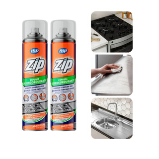 Espuma Desengordurante Spray Limpeza Cozinha Fogão Zip Clean 300ml My Place Limpa Forno