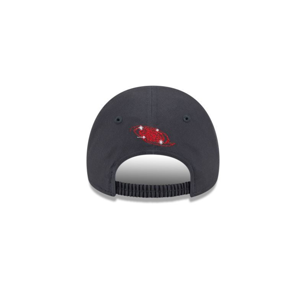 BONÉ NEW ERA INFANTIL 9FORTY A-FRAME CHICAGO BULLS NBA CINZA — AJUSTÁVEL | ORIGINAL — imagem 2 de 2