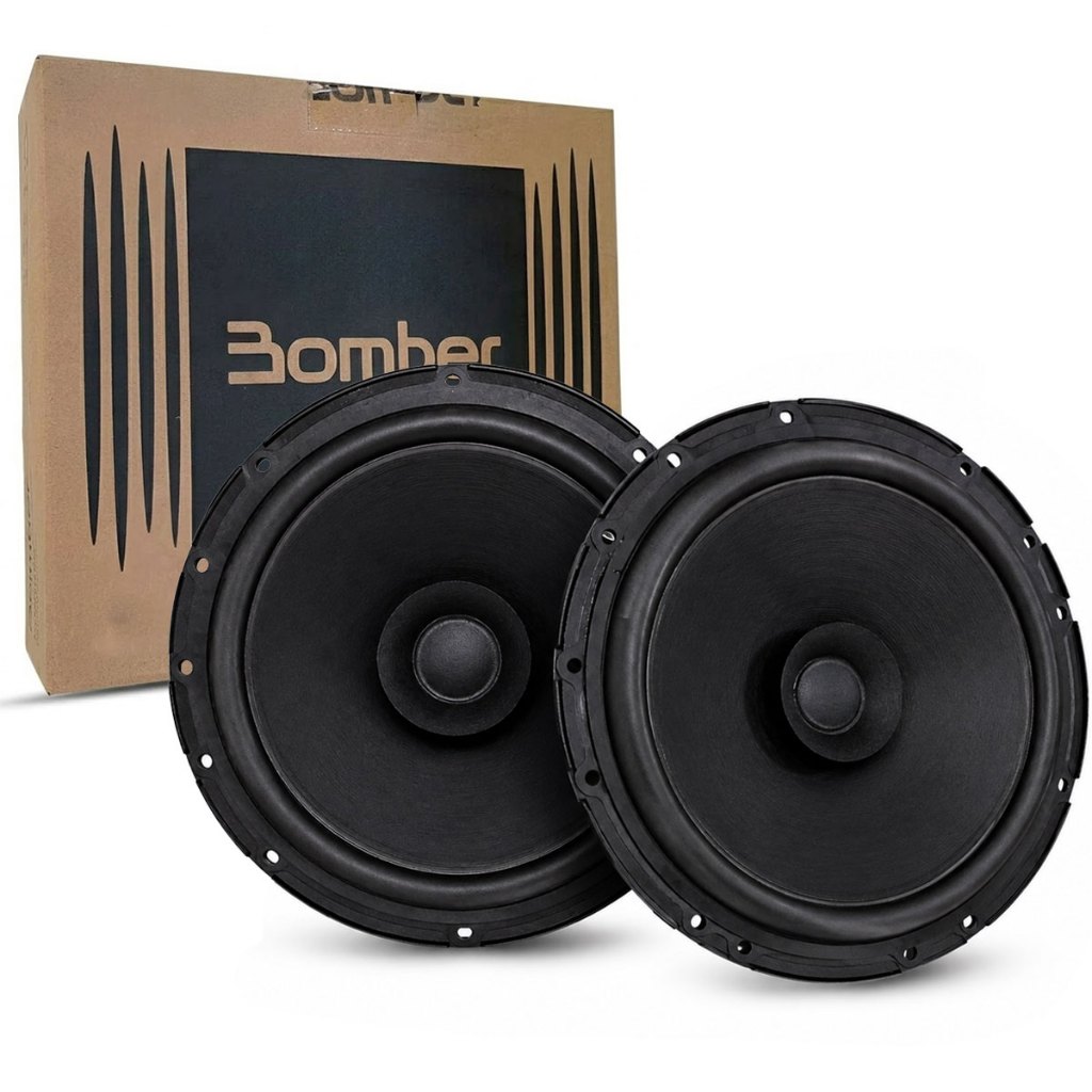 Par Alto Falante 6 Polegadas Bomber 6" Montadoras 100w Auto 4 Ohms