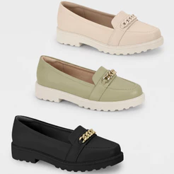 Mocassim Modare Feminino Tratorado Corrente Ultraconforto
