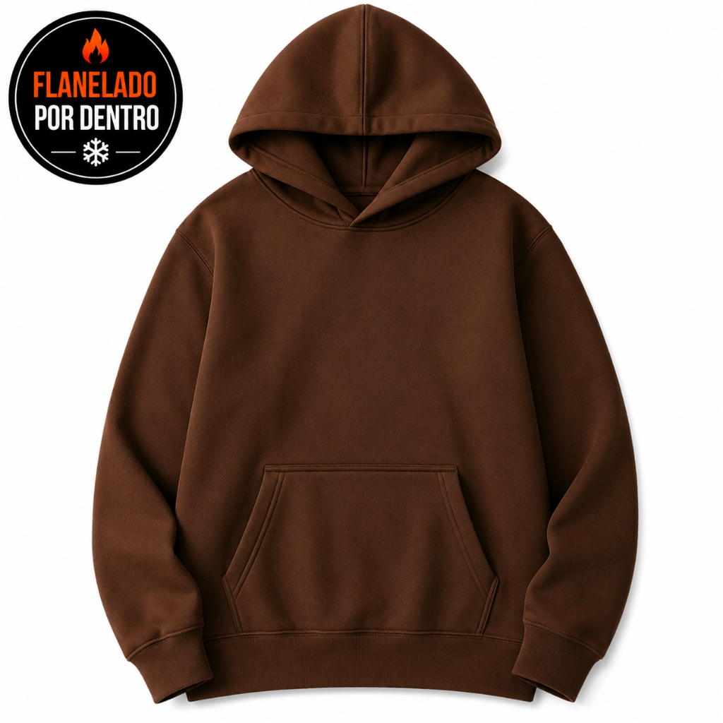 Moletom Canguru Unissex Flanelado Algodão Atacado Direto da Fabrica Promoção Liso Sem Estampa