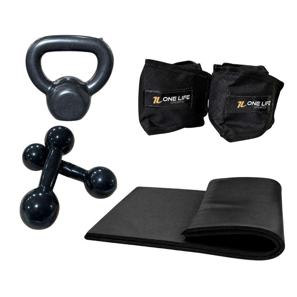 Kit Aeróbico Completo para Exercícios em Casa