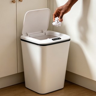 Lixeira Automática 16L - 59% Off! 🗑️