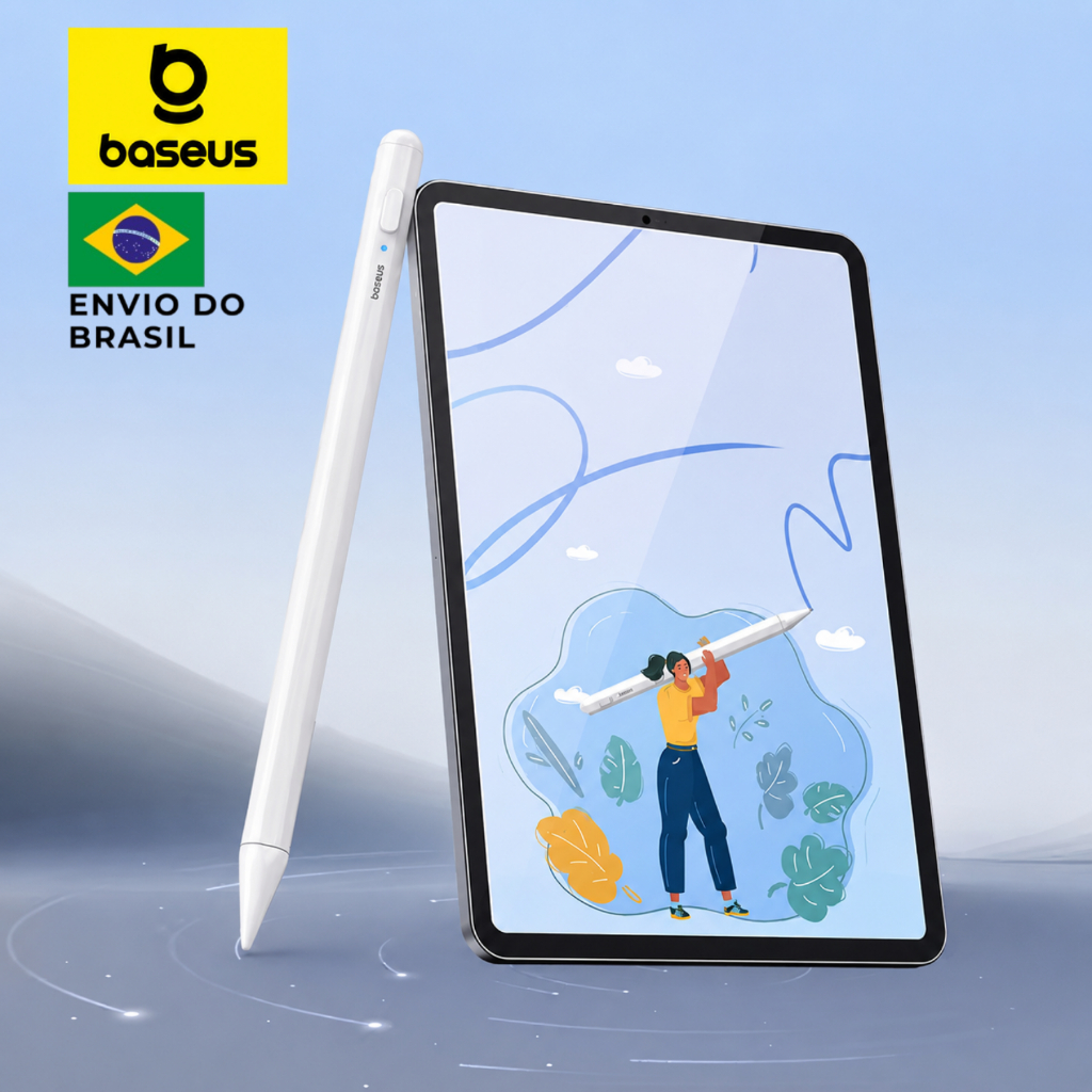 Caneta Baseus Stylus para iPad Smooth Writing 2 Original Palm Rejection Alta Precisão Wireless