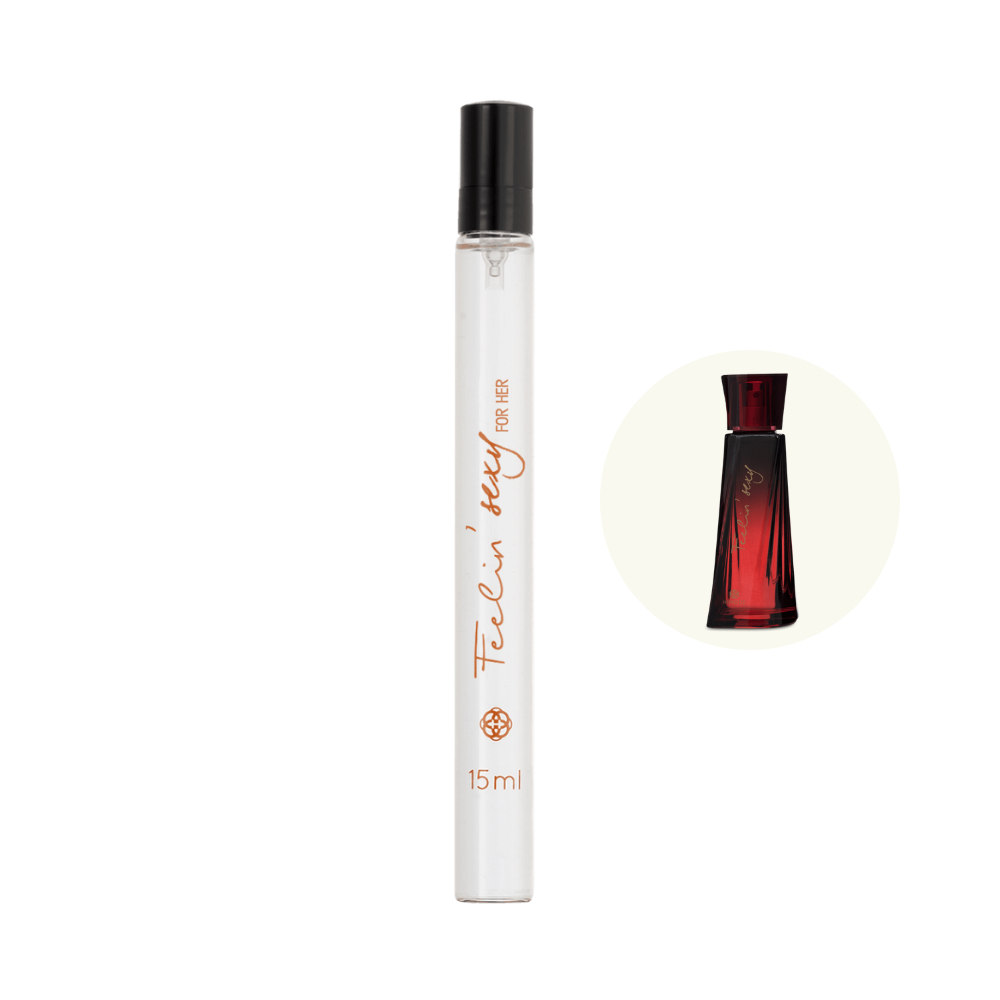 Perfume Feminino de Bolso Feelin Sexy Deo Colônia 15ml
