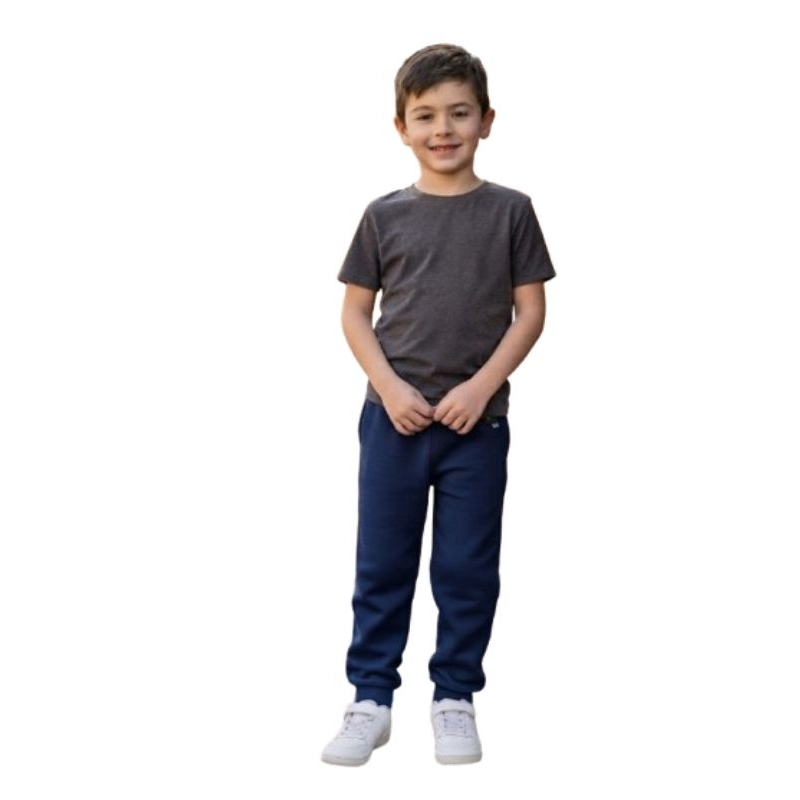 Calça Moletom Tamanho 10 ao 16 Juvenil Flanelada/Forrada por dentro Infantil Menino ou Menina Inverno