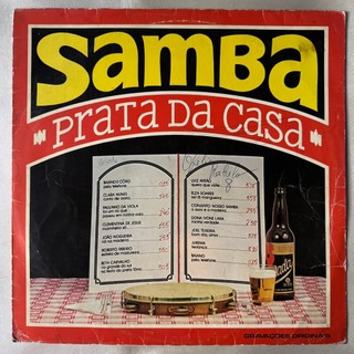 DISCO DE VINIL LP - VÁRIOS – SAMBA, PRATA DA CASA (1975)