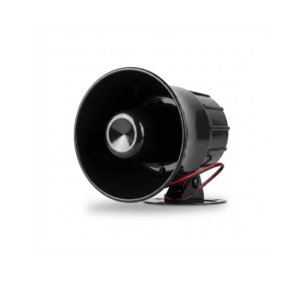 Sirene Alarme Guarda Noturno - 12v 1 Toque Dni 3300