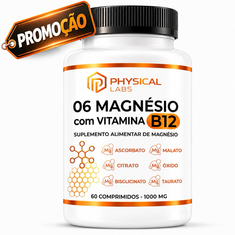 Magnésio com Vitamina B12 Concentrado