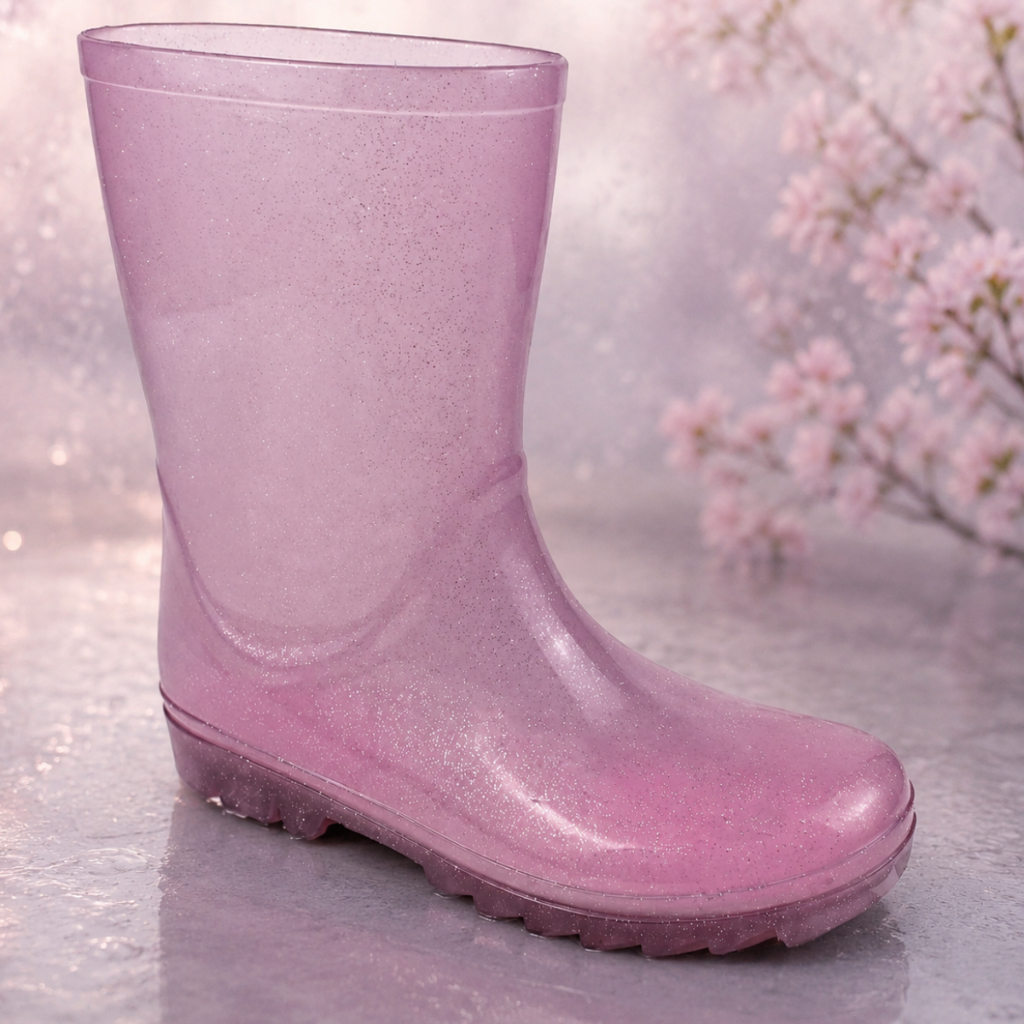 Galocha Infantil Menina Conforto e Estilo Bota Feminina Antiderrapante Botinha Brilho
