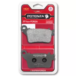 Pastilha de Freio Traseira Cb 600f Hornet Sem Abs Potenza Gt Super Forza Sinterizada