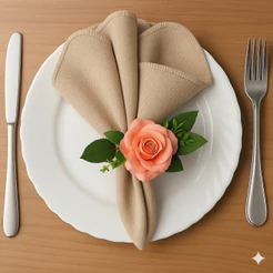 Kit 10 Guardanapo De Tecido 35x35 Para Mesa Posta Casamento Buffet Eventos