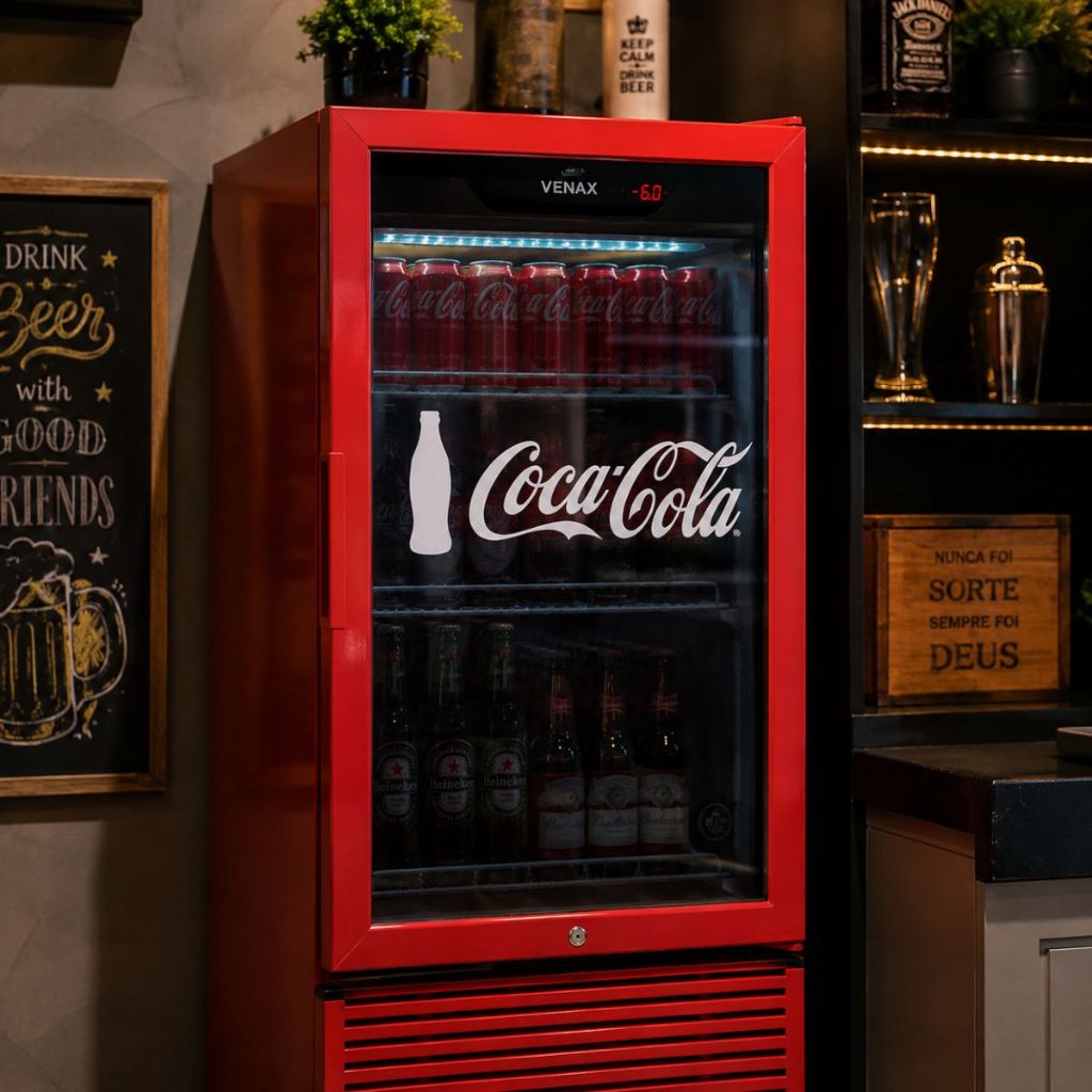 Adesivo Coca Cola Decorativo em cores de sua escolha