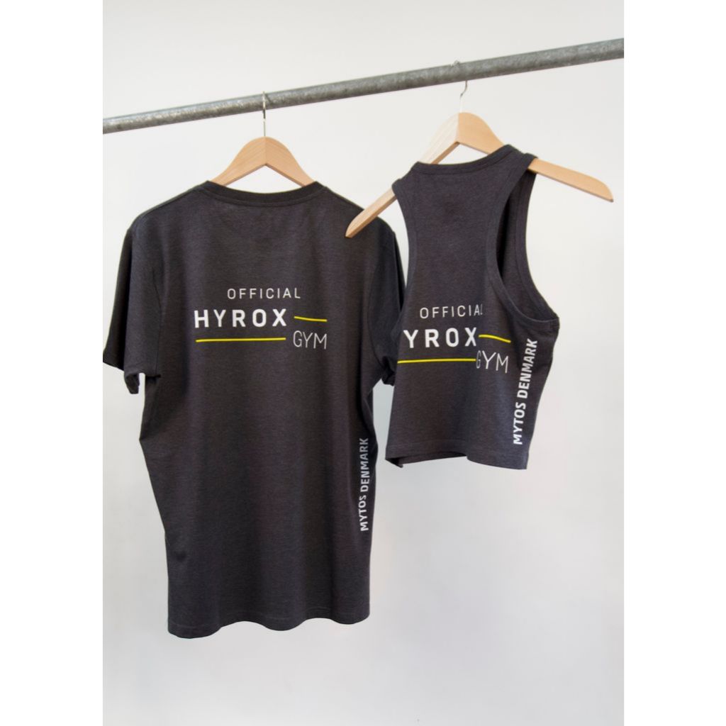 Regata Camiseta Oversized Hyrox Esporte Hibrido Hybrid Athlete Academia Musculção 100% Algodão Unissex