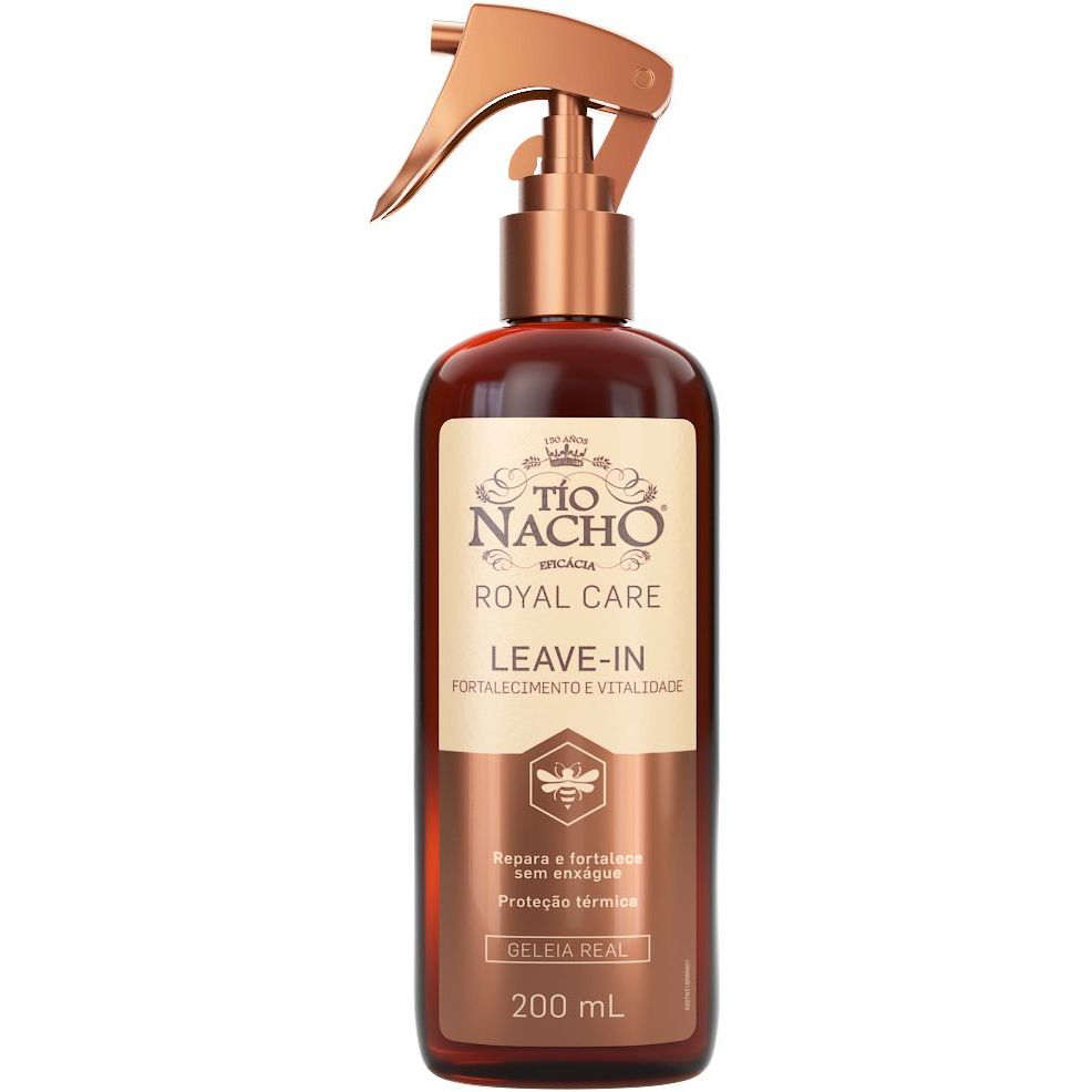 Tío Nacho Royal Care Leave-in 200 mL - Protetor térmico