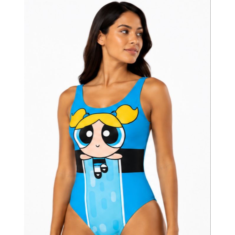 Body Feminino Estampado Meninas Superpoderosas – Lindinha – Confortável do P ao GG
