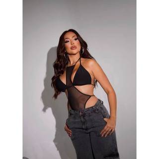 body em tule body feminino body com recortes body transparente body com top body acompanha top body sensual body moderno