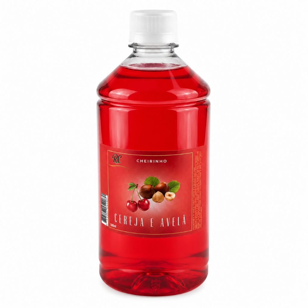 Home Aromatizador De Ambiente Cheirinho 500ml Cereja E Avelã
