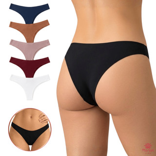 Kit 10/5/3 Calcinhas Tanga Sem Costura Não Marca Corte Laser