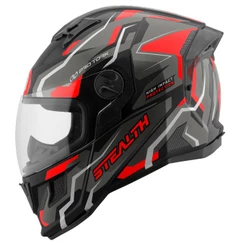 Capacete Pro Tork Stealth Hawk Moto Moderno E Brilhante