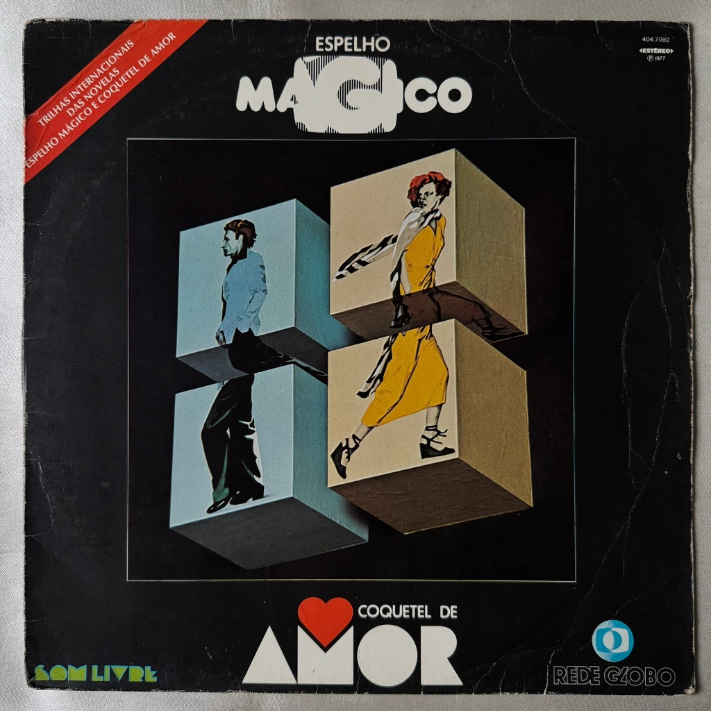 DISCO DE VINIL LP - VÁRIOS – ESPELHO MÁGICO / COQUETEL DE AMOR (INTERNACIONAL) (1977)