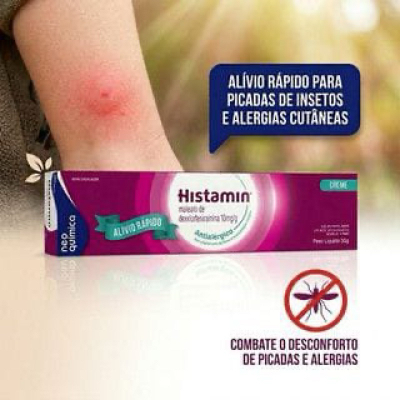 Pomada para picada de inseto 30g
