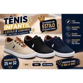 Tênis  Infantil Masculino, Casual Confortável Leve Versátil  Dia a Dia Envio Rápido.