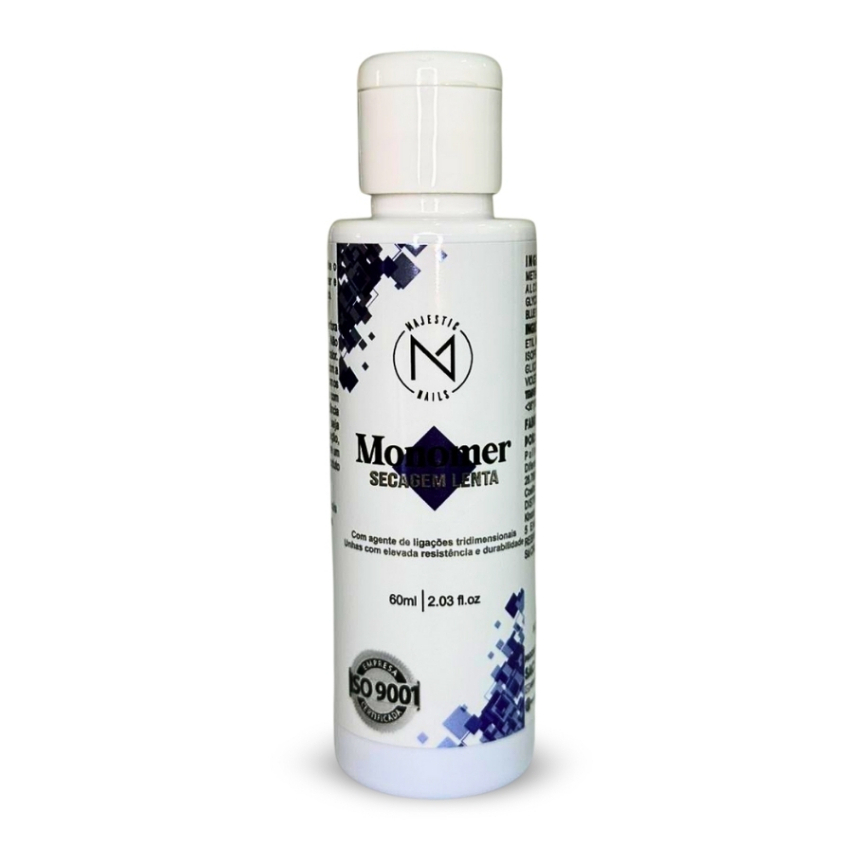 MONOMER secagem LENTA (Odor reduzido) Alongamento Majestic Nails