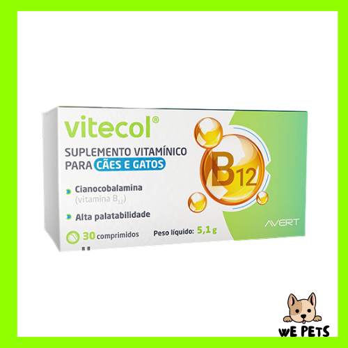 PROMOÇÃO!!! Suplemento Avert Vitecol B12 - 30 comprimidos