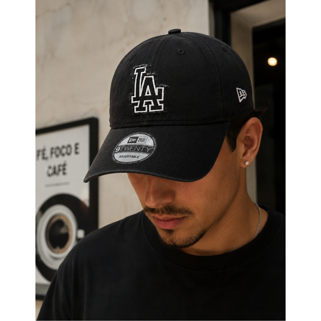 Boné New Era Los Angeles Aba Curva Snapback Original — imagem 2 de 2