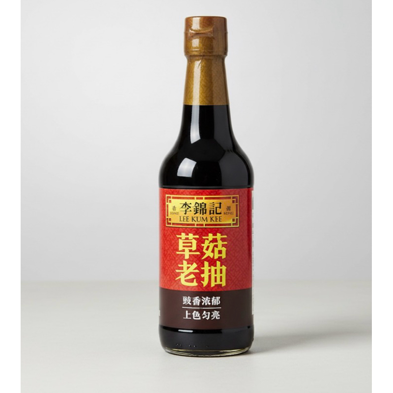 Molho Soja Mushroom Dark Soy Sauce Cogumelo Lee Kum Kee